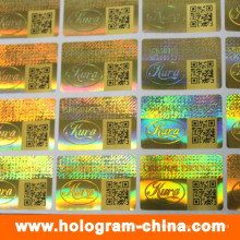 Custom Hologram 3D Sticker with Qr Code